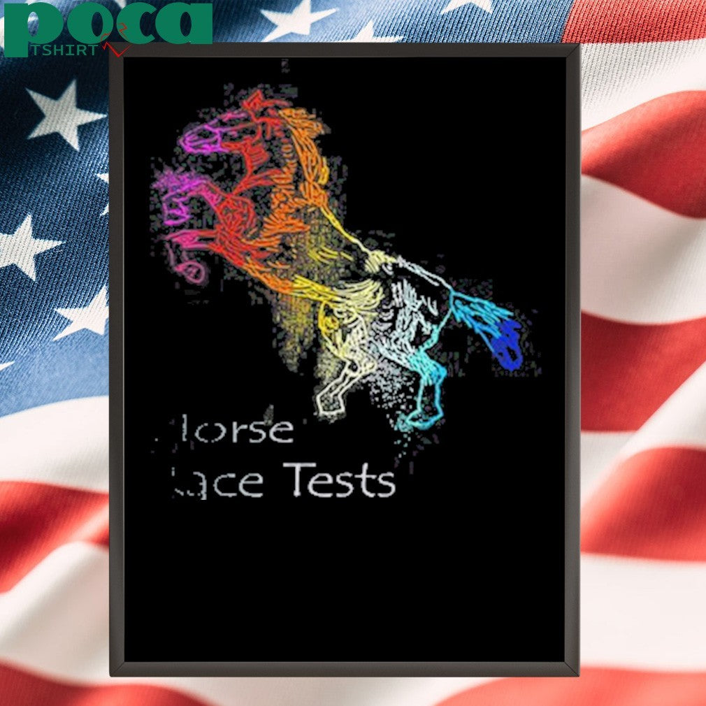 Paradise Fishing Horse Race Tests shirt