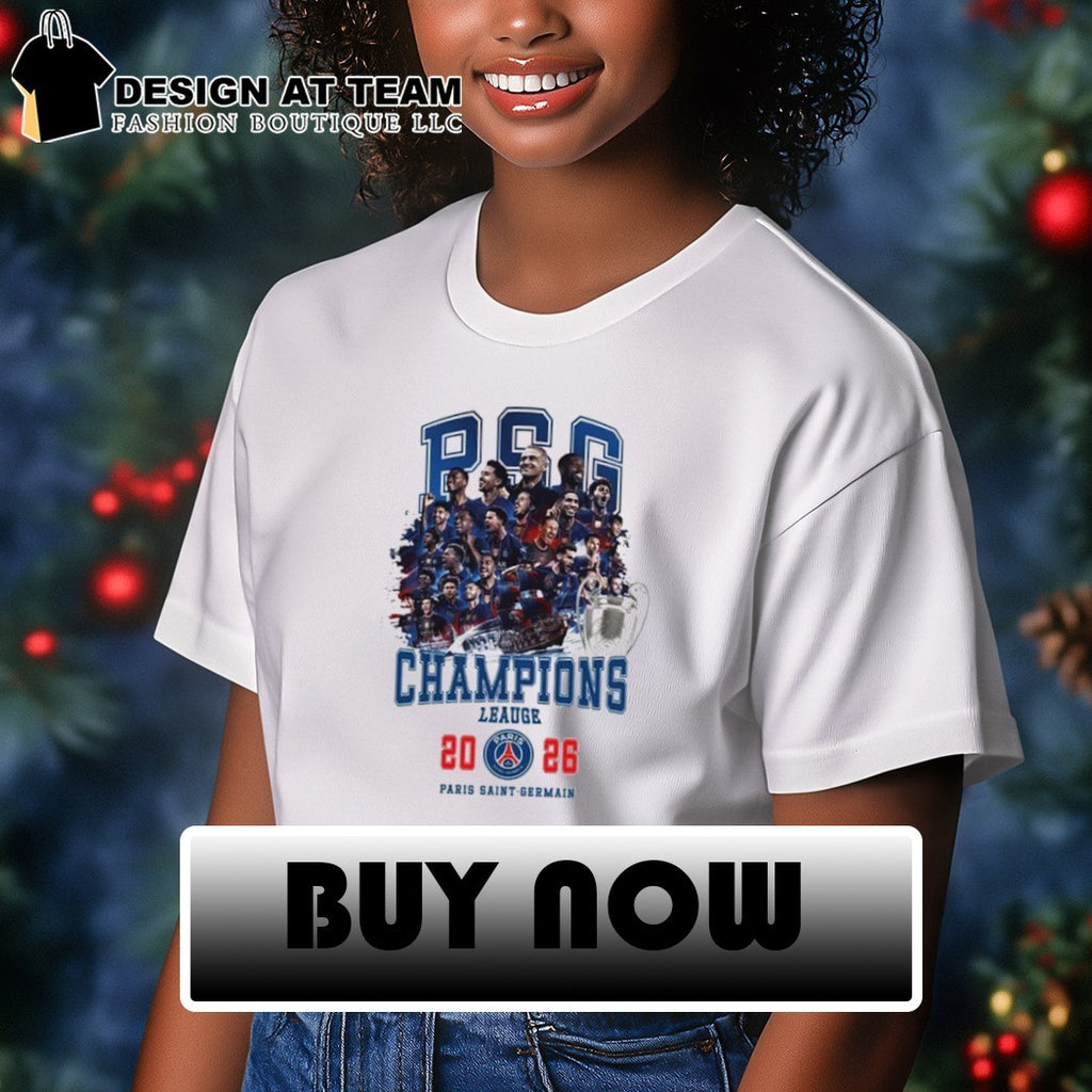 Paris Saint Germain Champions League Winners PSG 2026 shirt