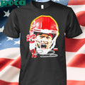 Patrick Mahomes Kansas City Chiefs big head vintage shirt