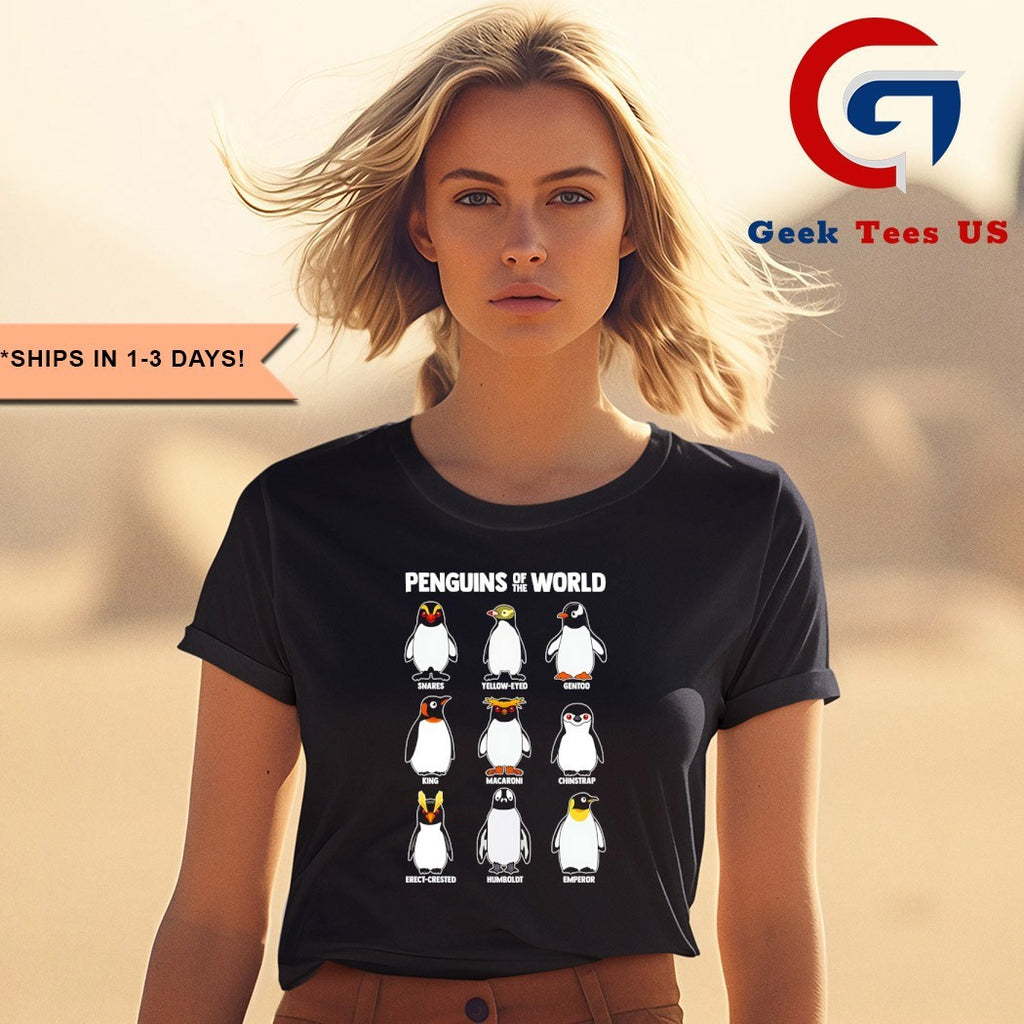 Penguins of the World shirt