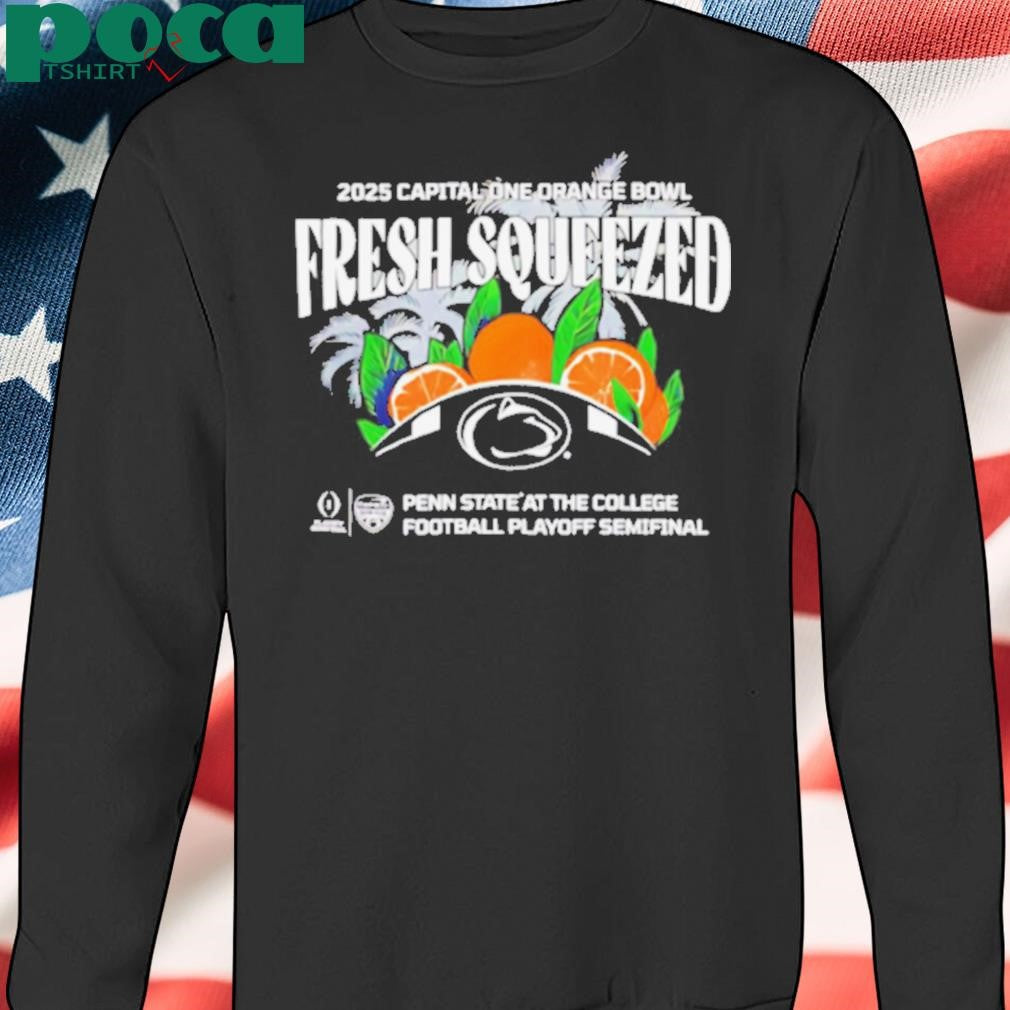 Penn State Nittany Lions 2025 CFP Capital One Orange Bowl shirt