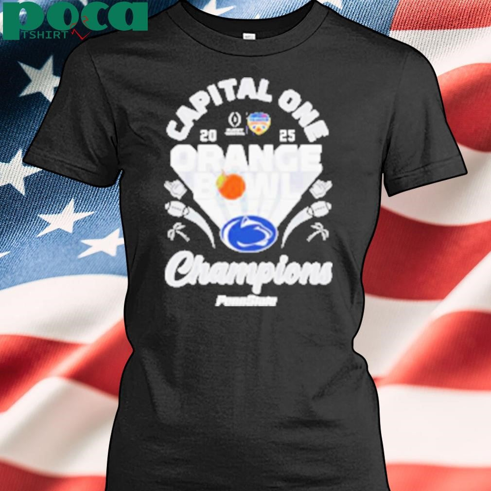 Penn State Nittany Lions 2025 Orange Bowl Champions T-Shirt