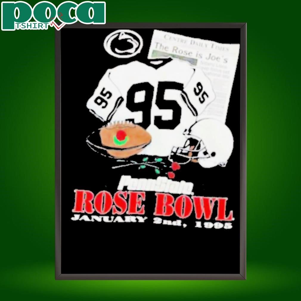 Penn State Nittany Lions 95 Rose Bowl shirt