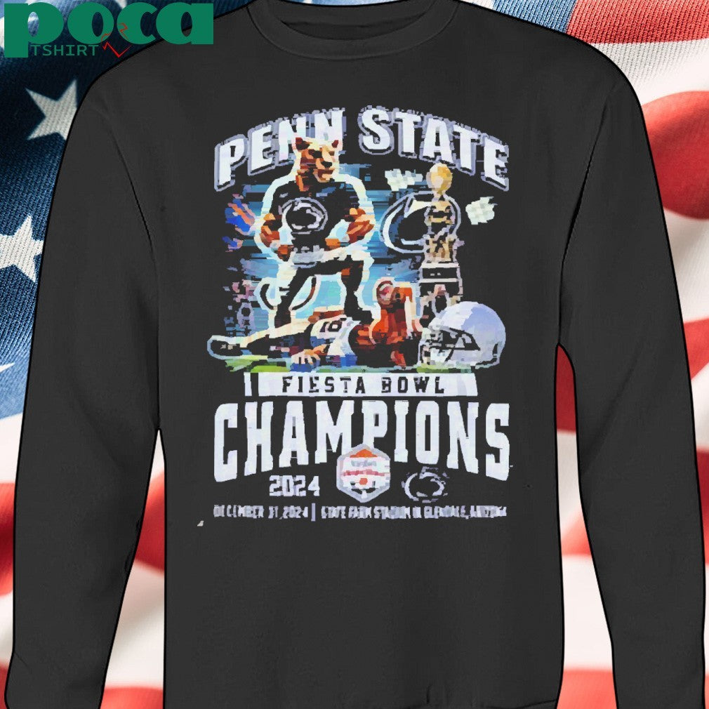 Penn State Nittany Lions Fiesta Bowl Champions 2025 Shirt