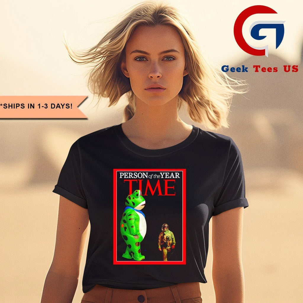 Person of the Year Time Portland Frog Protest shirt