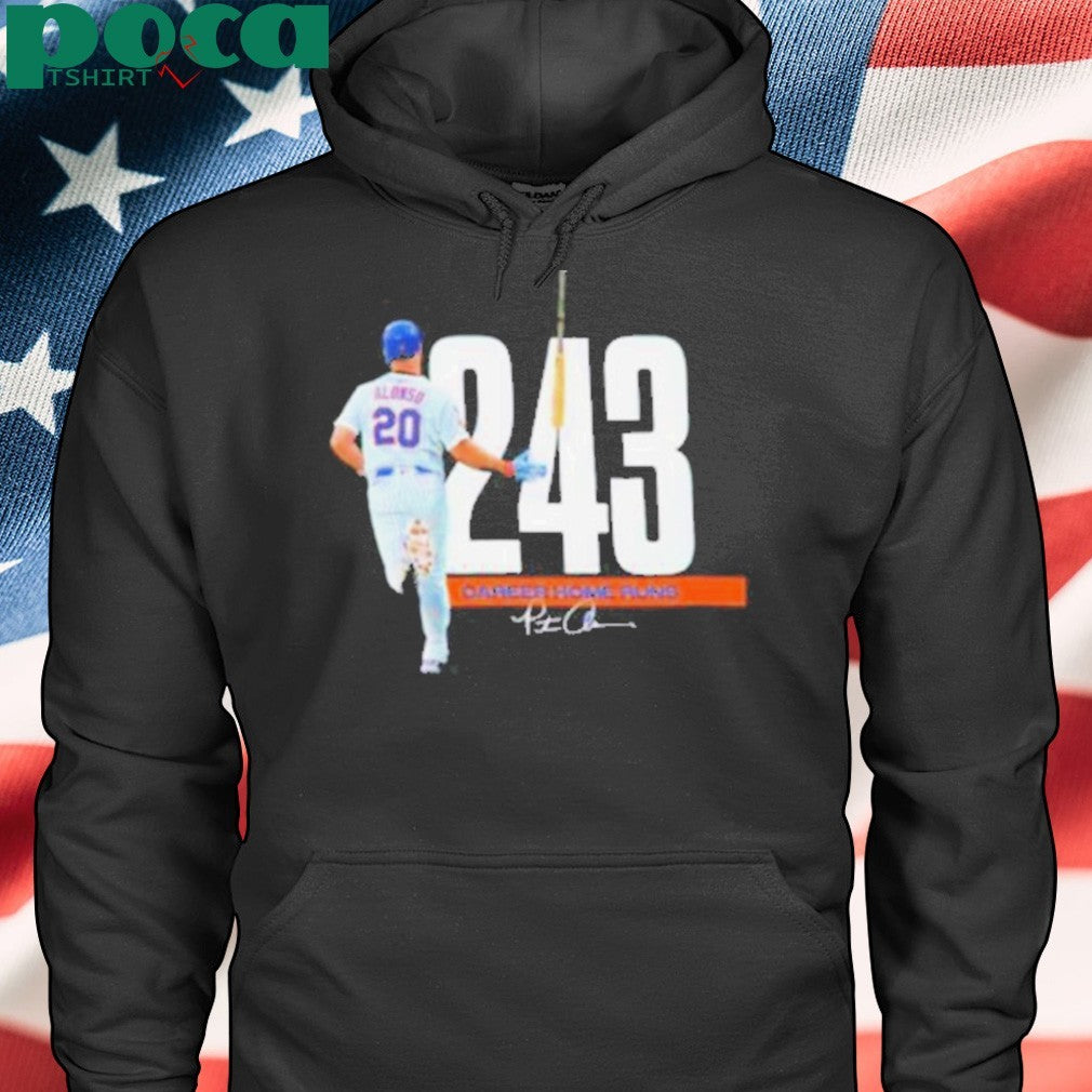 Pete Alonso 243 Career Home Runs signature shirt