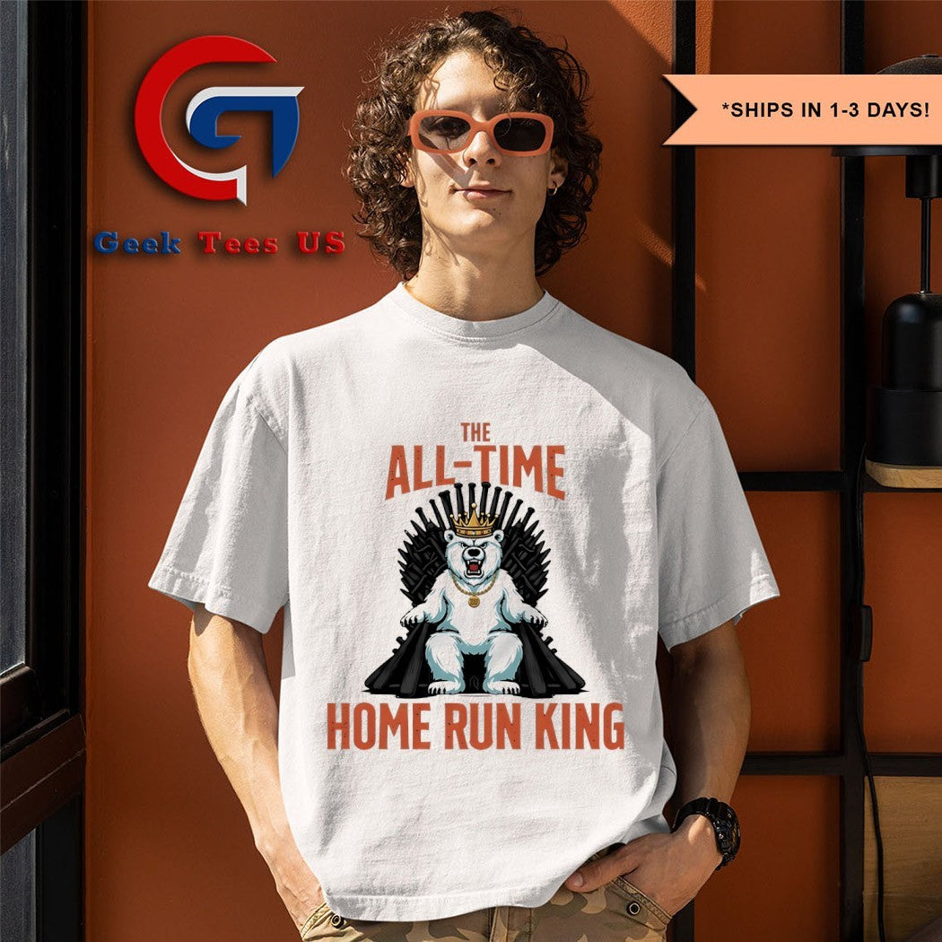 Pete Alonso Polar Bear King the all time Home Run King NY Mets shirt