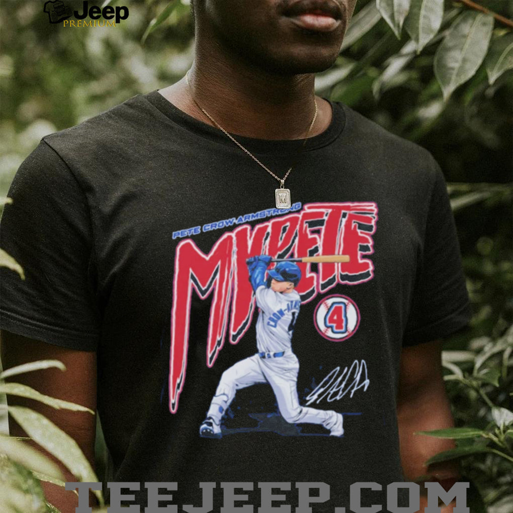Pete Crow Armstrong Chicago Cubs MVPete Bold 2026 signature shirt