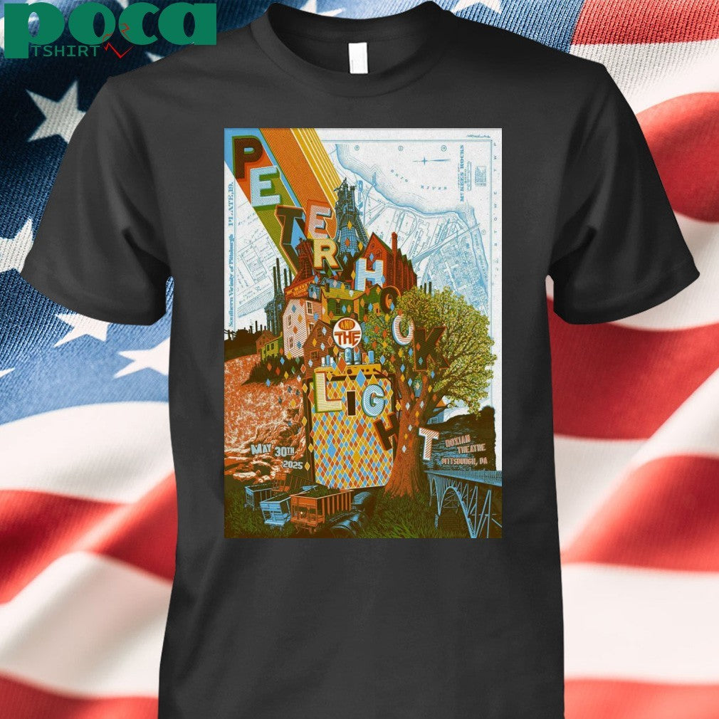 Peter Hook And The Light In Pittsburgh PA On May 30 2025 Poster Shirt