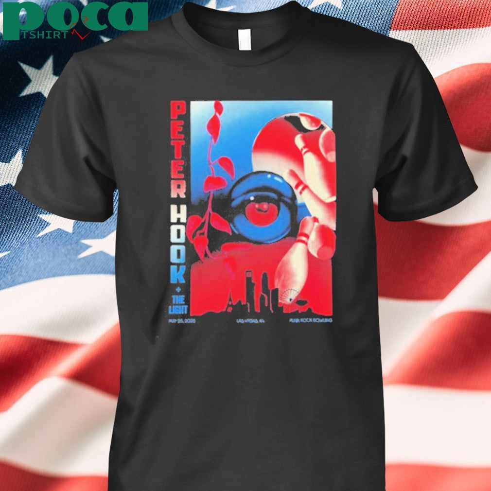 Peter Hook And The Light Las Vegas Nevada Gig At Punk Rock Bowling On May 25 2025 shirt