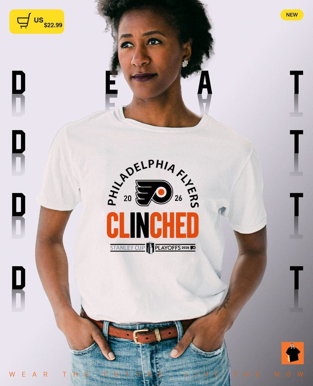 Philadelphia Flyers Hockey 2026 Stanley Cup Playoffs Clinched shirt