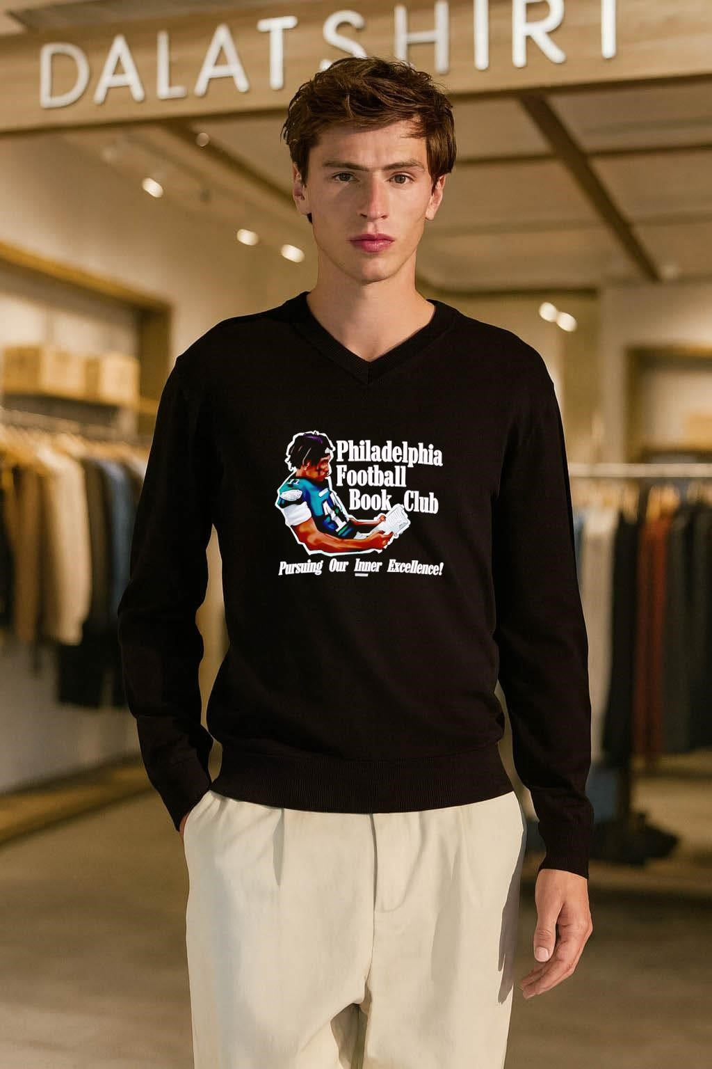 Philadelphia Football Book Club A.J. Brown shirt