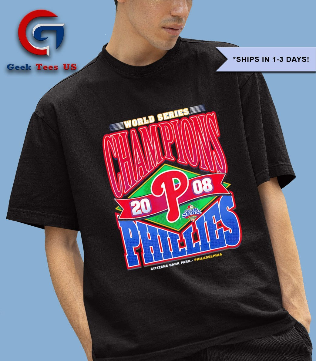 Philadelphia Phillies baseball World Serie Champions 2008 vintage shirt