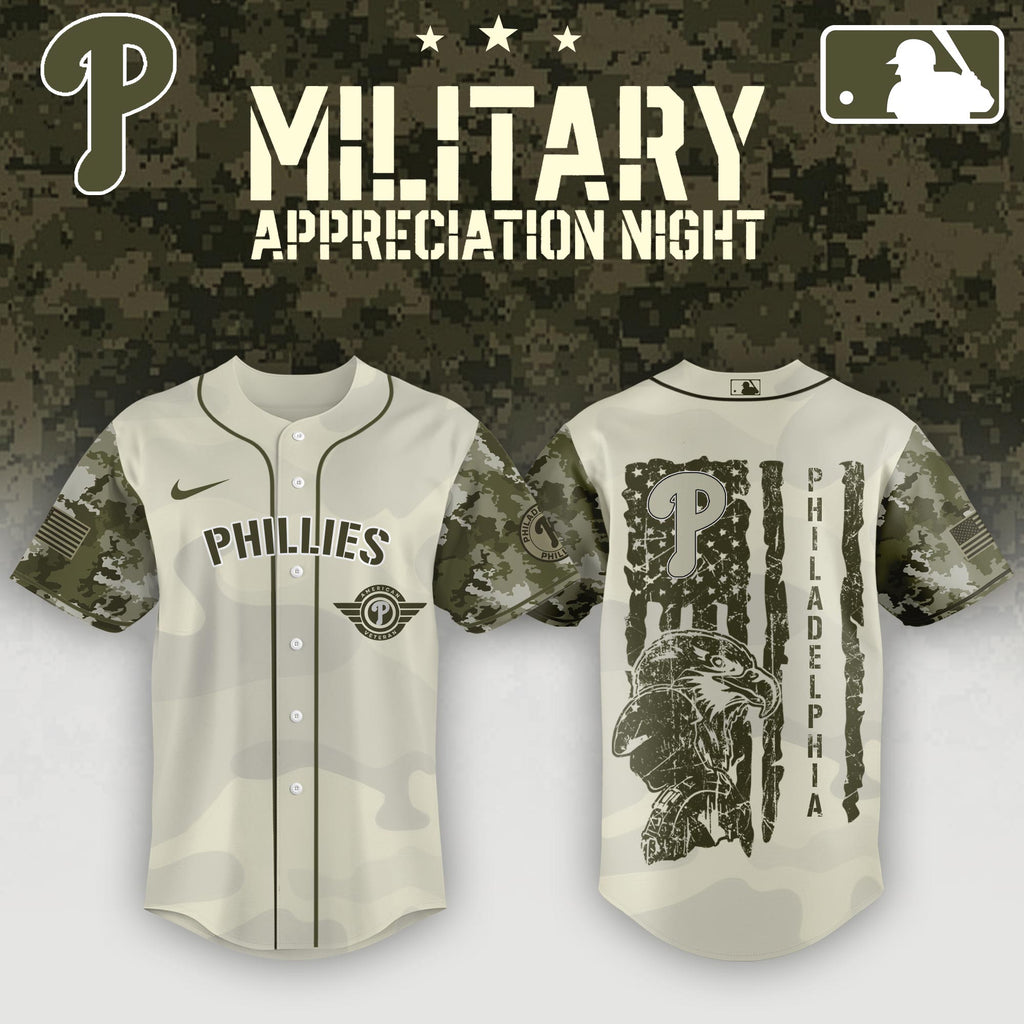 Philadelphia Phillies Armed Forces Day Jersey