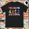 Philadelphia Sports Mascots Abbey Road Crossing shirt