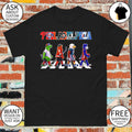 Philly Sports Mascot Walk Abbey Road shirt