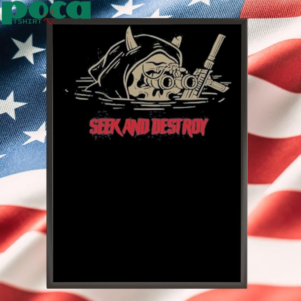 Phosphor Seek And Destroy Heavyweight Fde Red Shirt