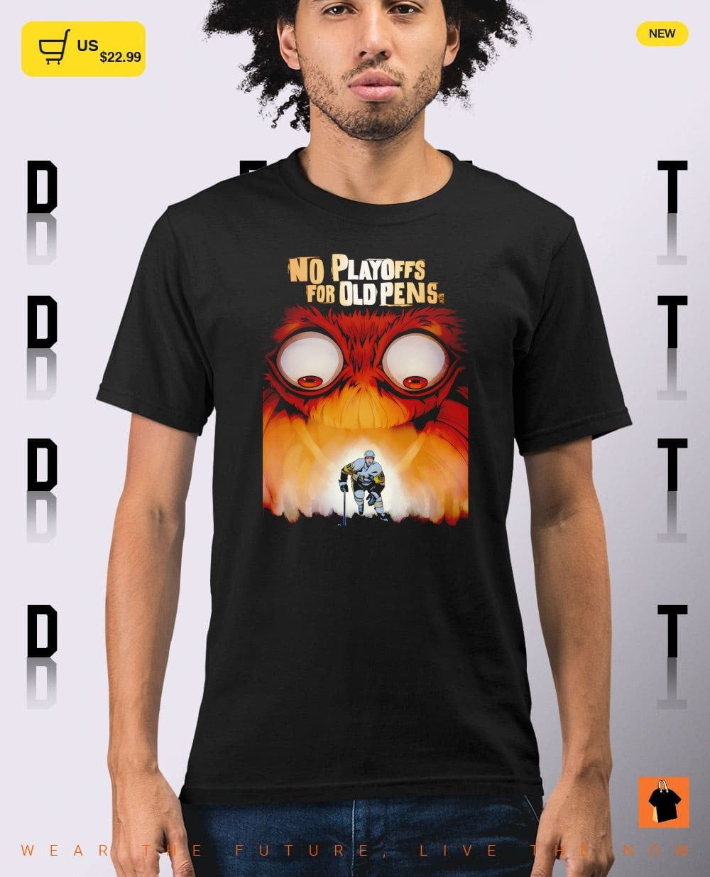 Pittsburgh Penguins NHL Hockey No Playoffs for Old Pens shirt