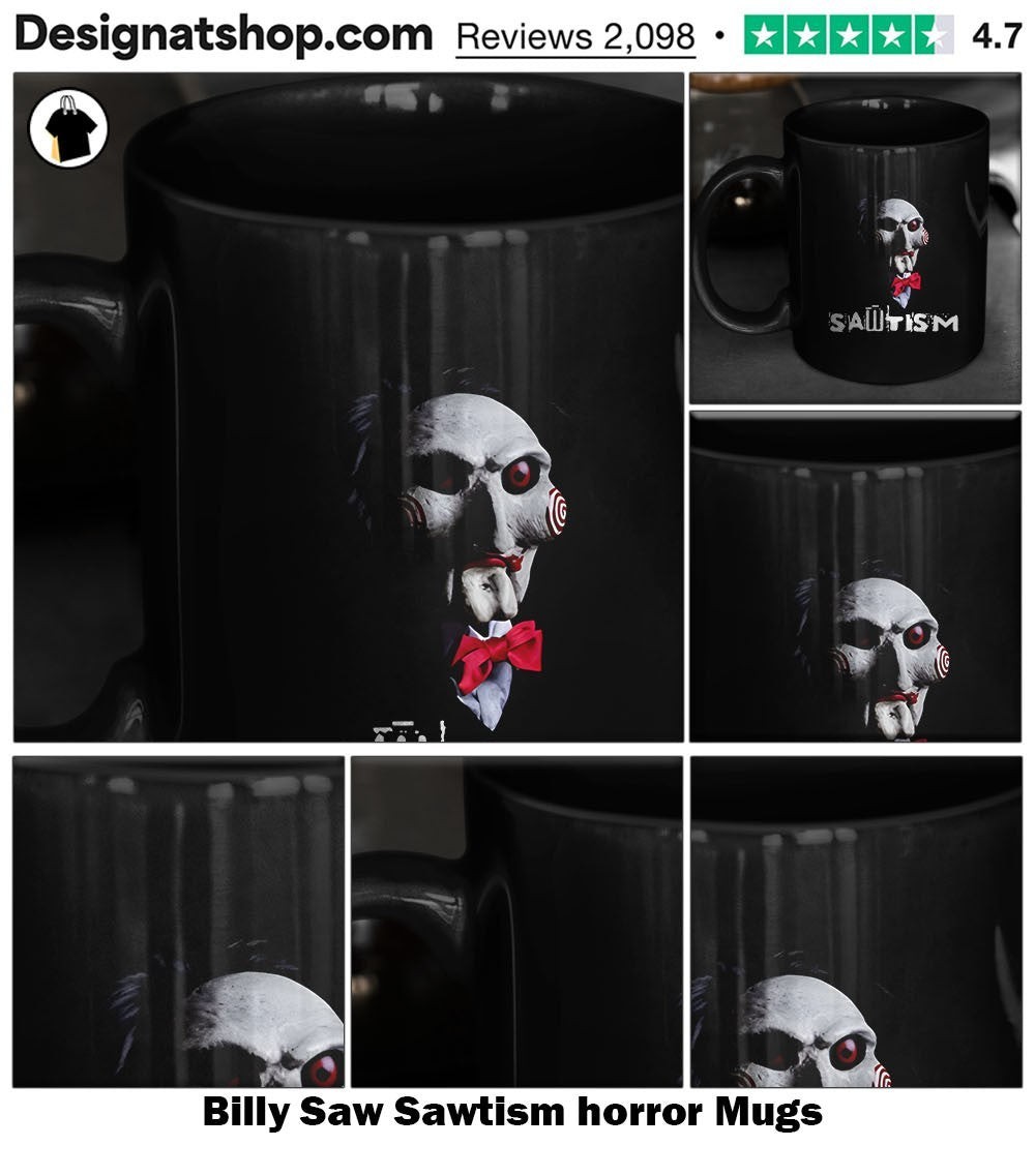 Billy Saw Sawtism horror shirt