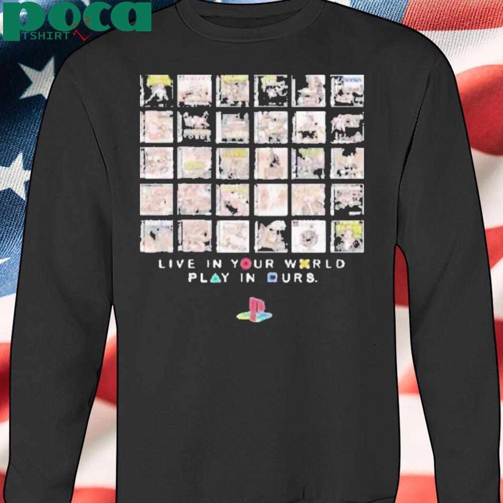 Playstation Live In Your World Play In Ours America 30th Anniversary Shirt