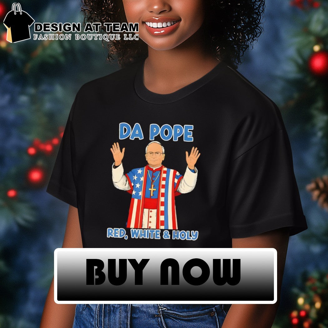 Pope Leo XIV Red White Holy Da Pope from America Chicago shirt