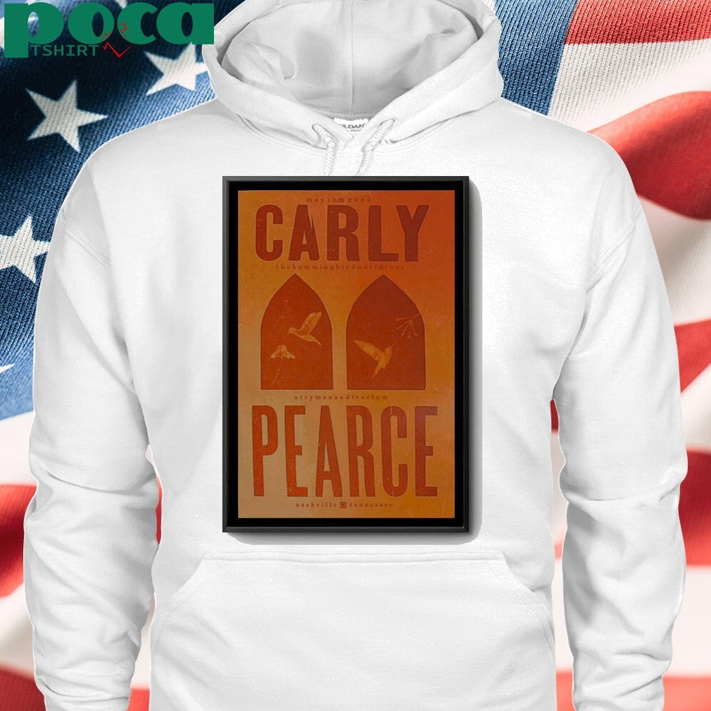 Poster Carly Pearce Nashville, TN 2025 May 16 Concert shirt