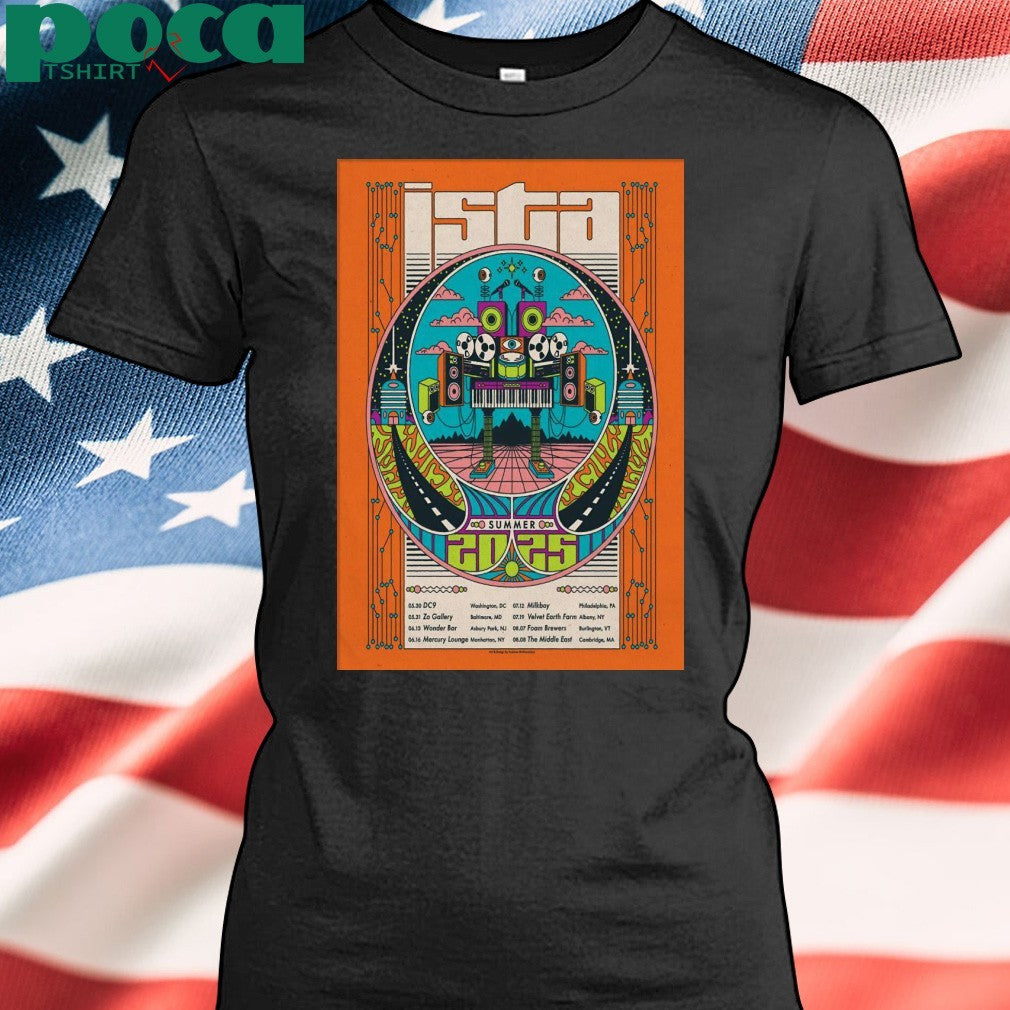 Poster ISTA Summer Tour 2025-Portrait shirt