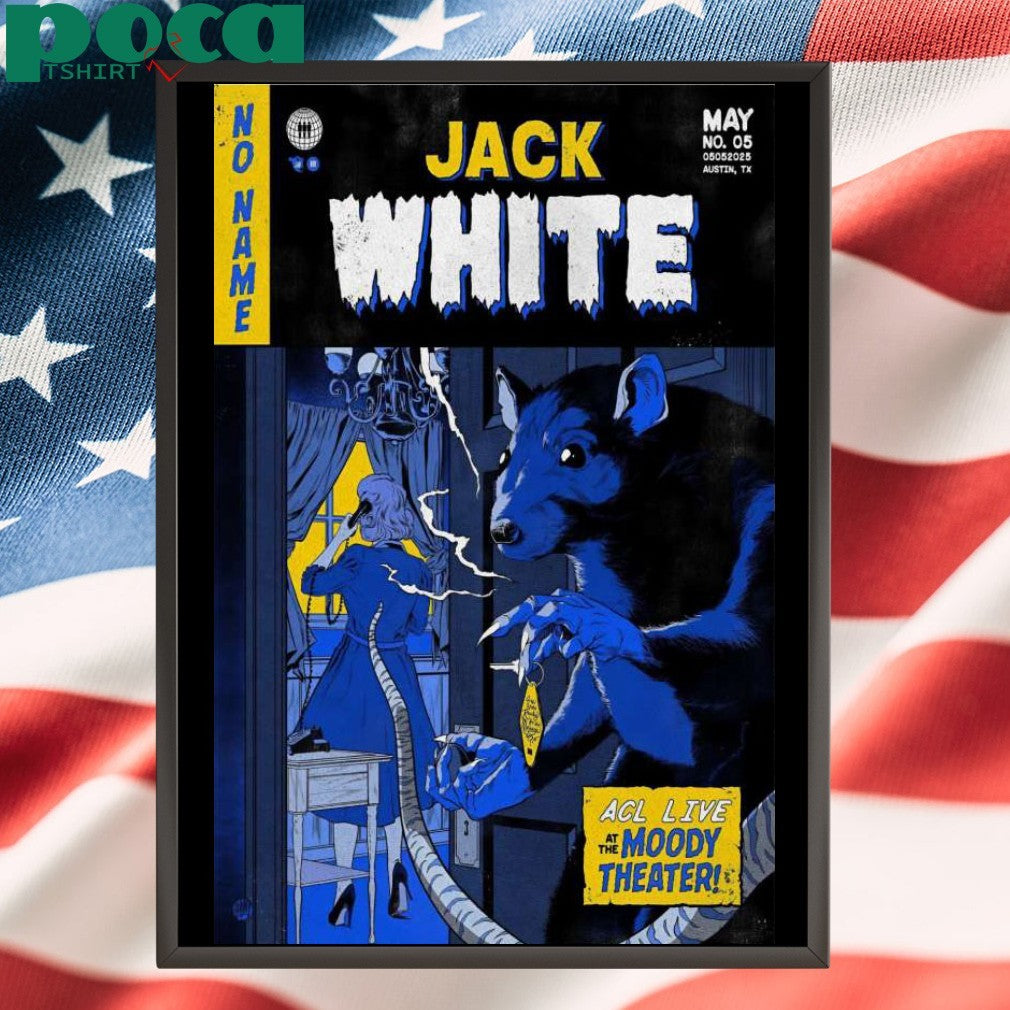 Poster Jack White At ACL Live at the Moody Theater In Austin, TX On 05 5 2025 Shirt