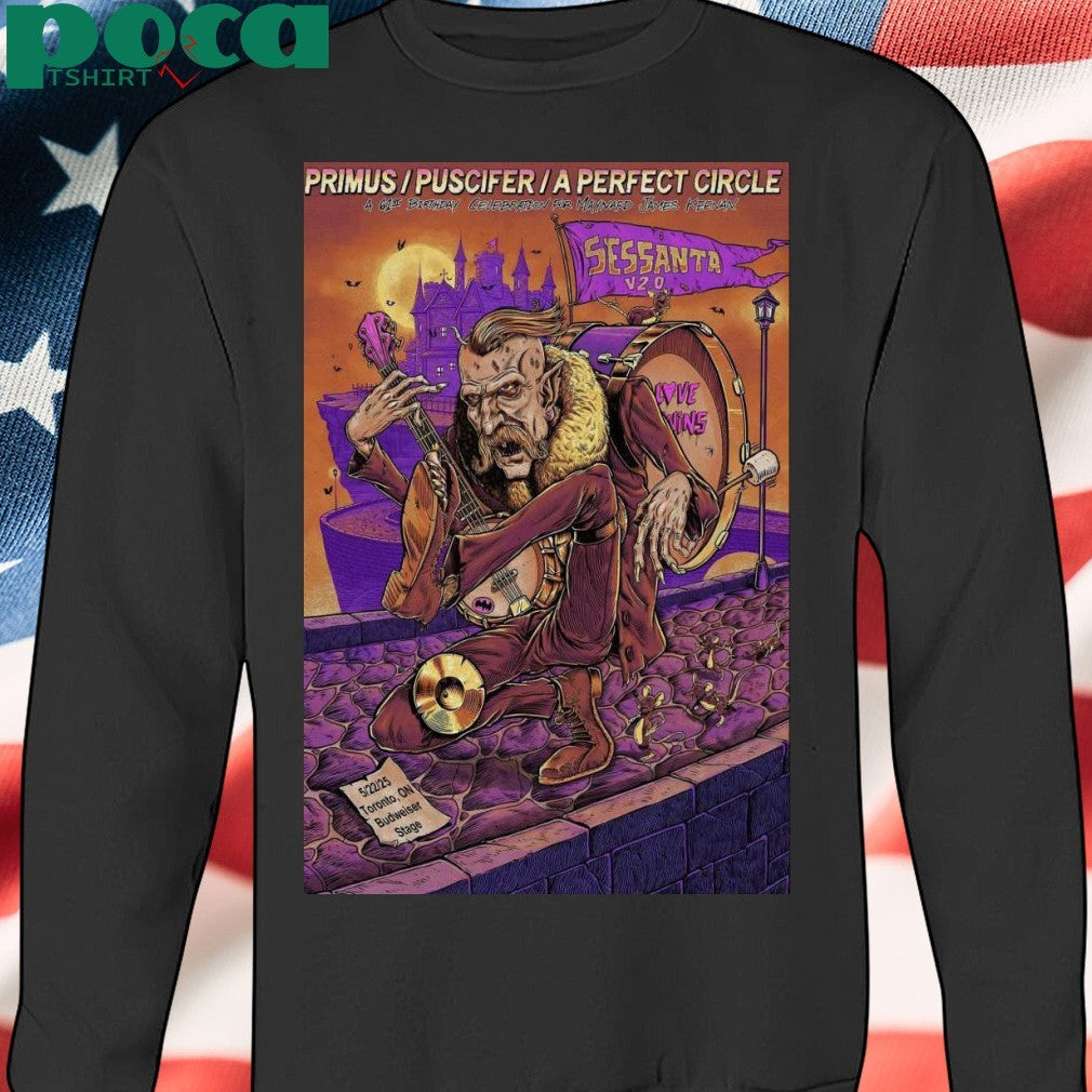 Poster Sessanta At Budweiser Stage In Toronto, ON On 05 22 2025 shirt