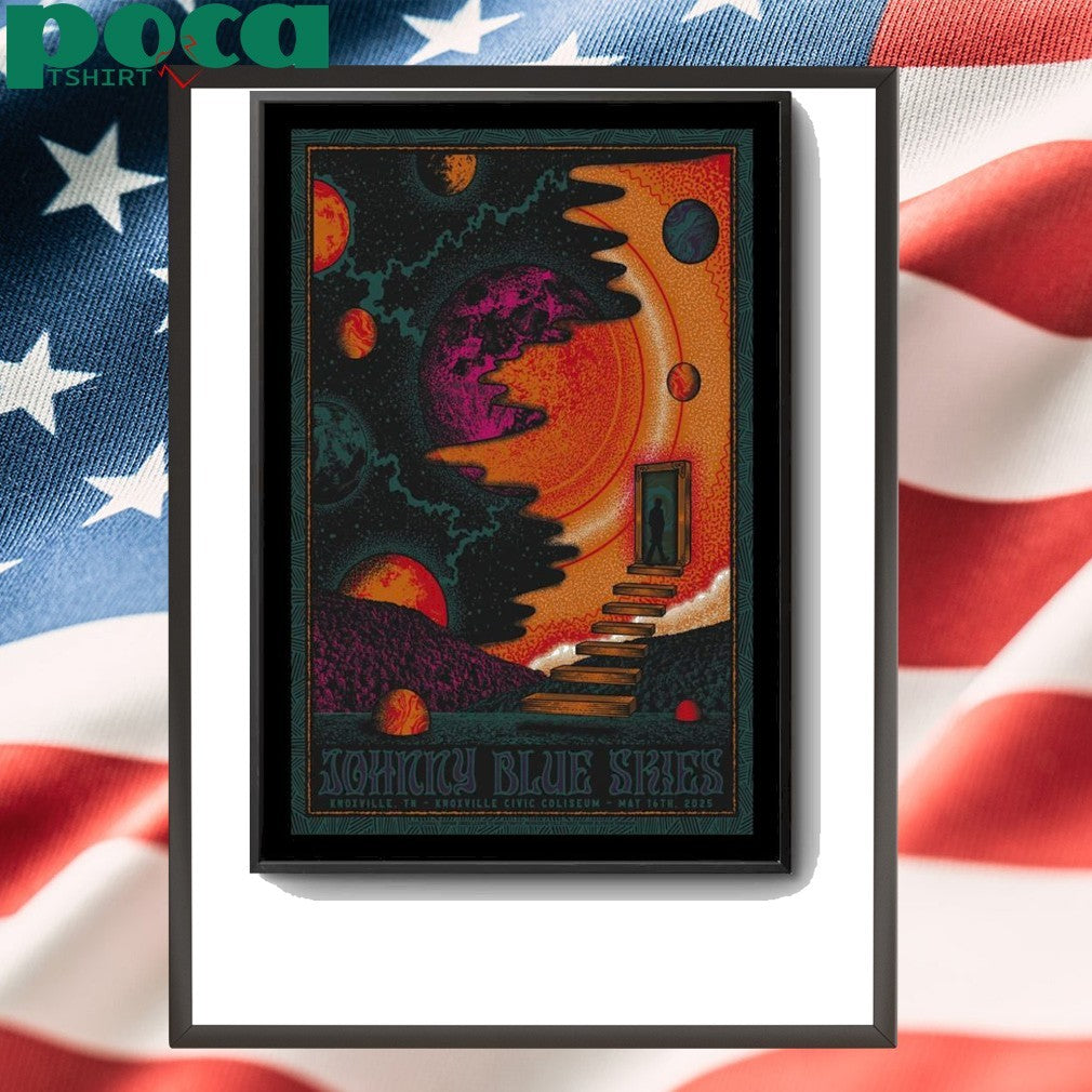 Poster Sturgill Simpson Tour Knoxville, TN 2025 May 16th shirt