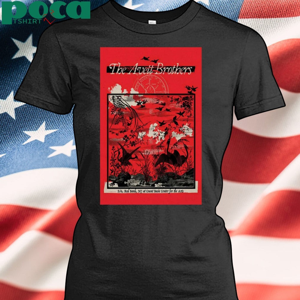 Poster The Avett Brothers At Hackensack Meridian Health Theatre In Red Bank, NJ On 05 6 2025 Shirt