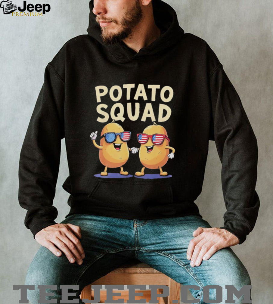 Potato Squad illustrated shirt