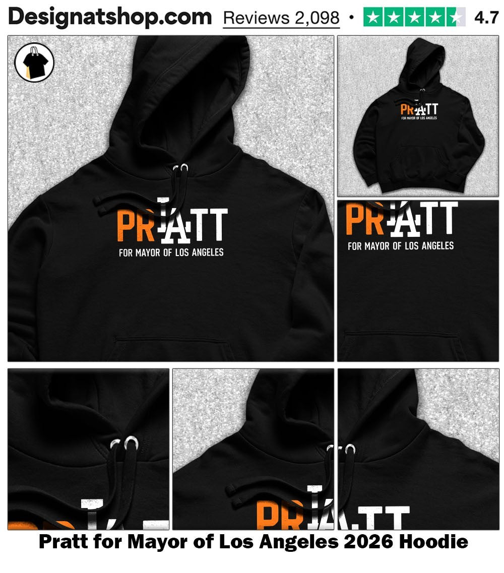 Pratt for Mayor of Los Angeles 2026 shirt