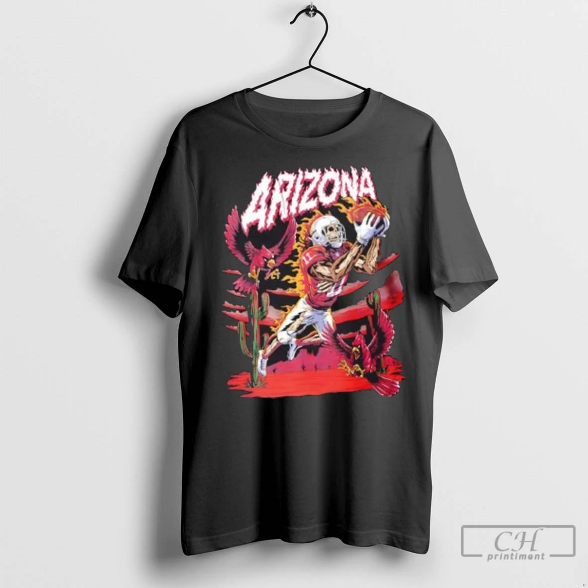 Premium Arizona Cardinals Skeleton Halloween