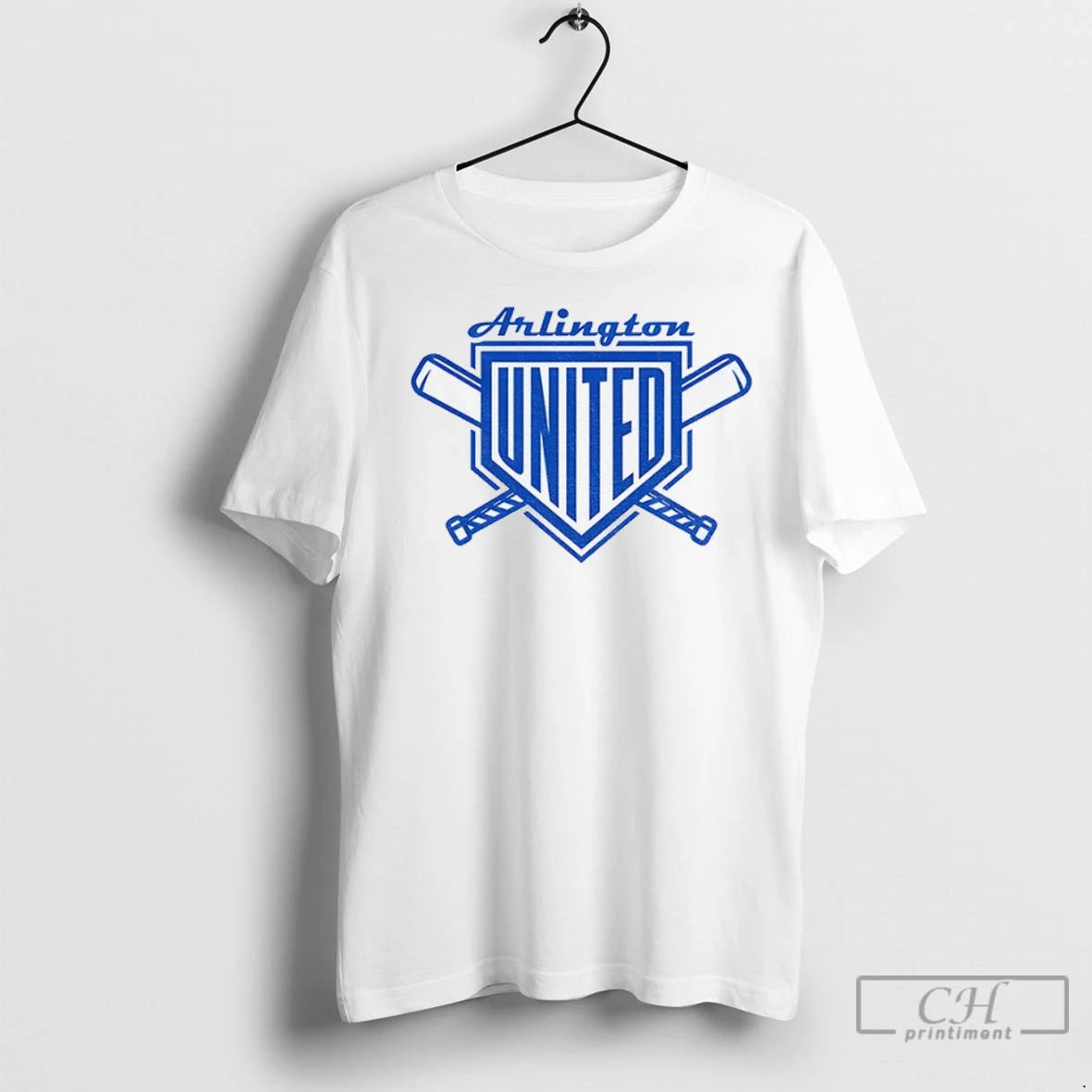 Premium Arlington United Baseball Logo Full Chest