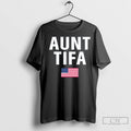 Premium Aunt Tifa American Flag