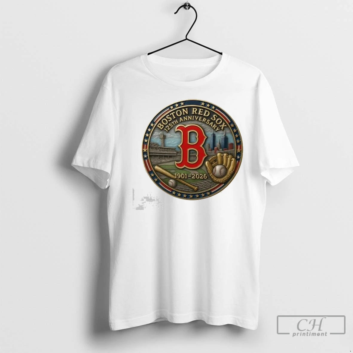 Premium Boston Red Sox 125th Anniversary Commemorative 1901 2026 Ladies