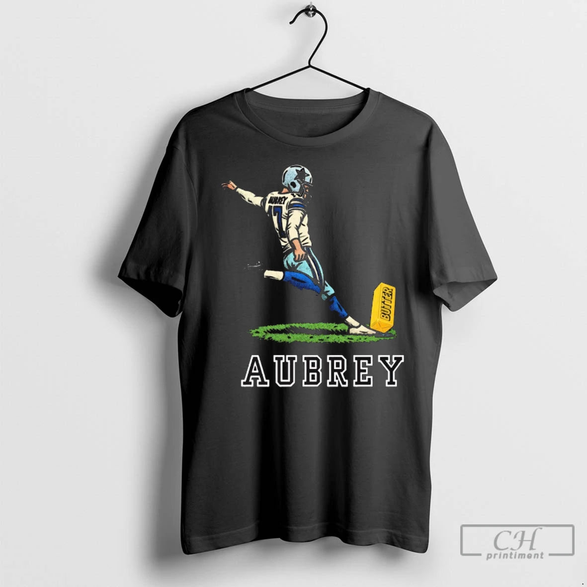 Premium Brandon Aubrey Dallas Cowboys Butter Kicker Funny Painting