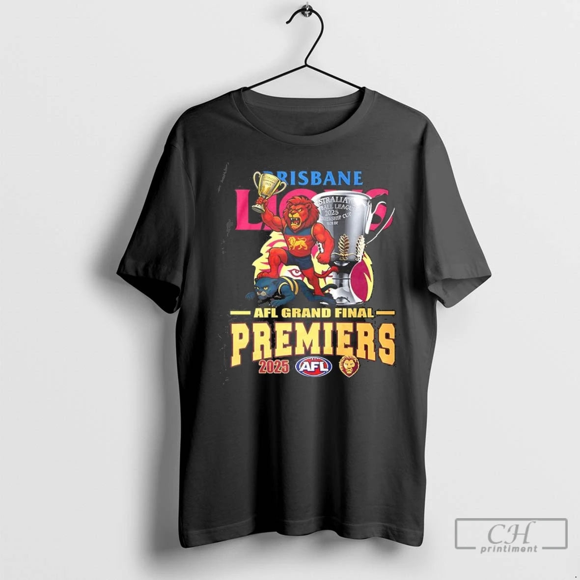 Premium Brisbane Lions Afl Grand Final Premiers 2025 Mascot