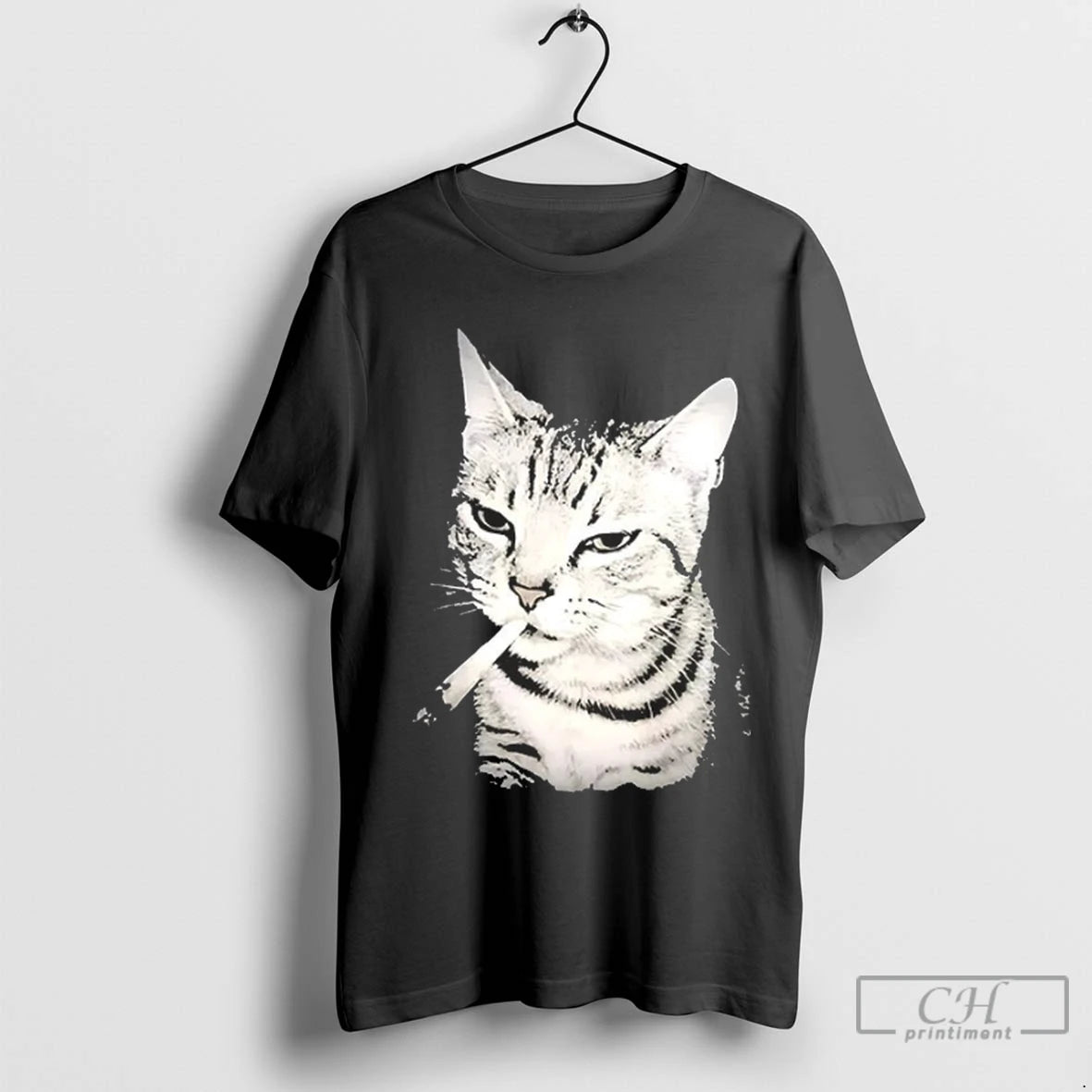 Premium Cat Smoking Meme
