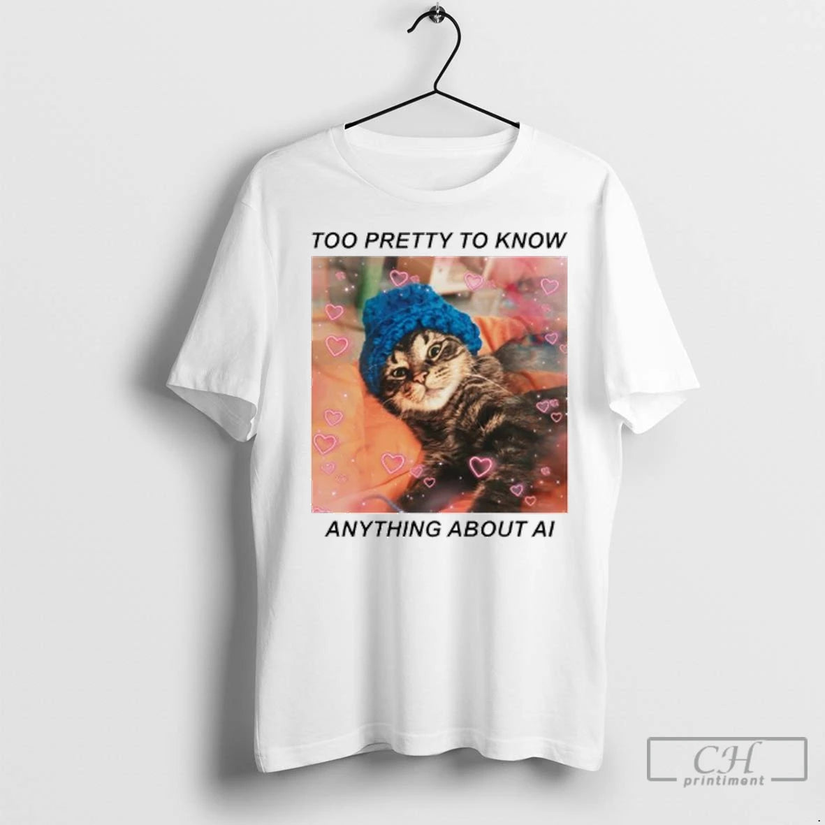 Premium Cat Too Pretty To Know Anything About Ai Ladies