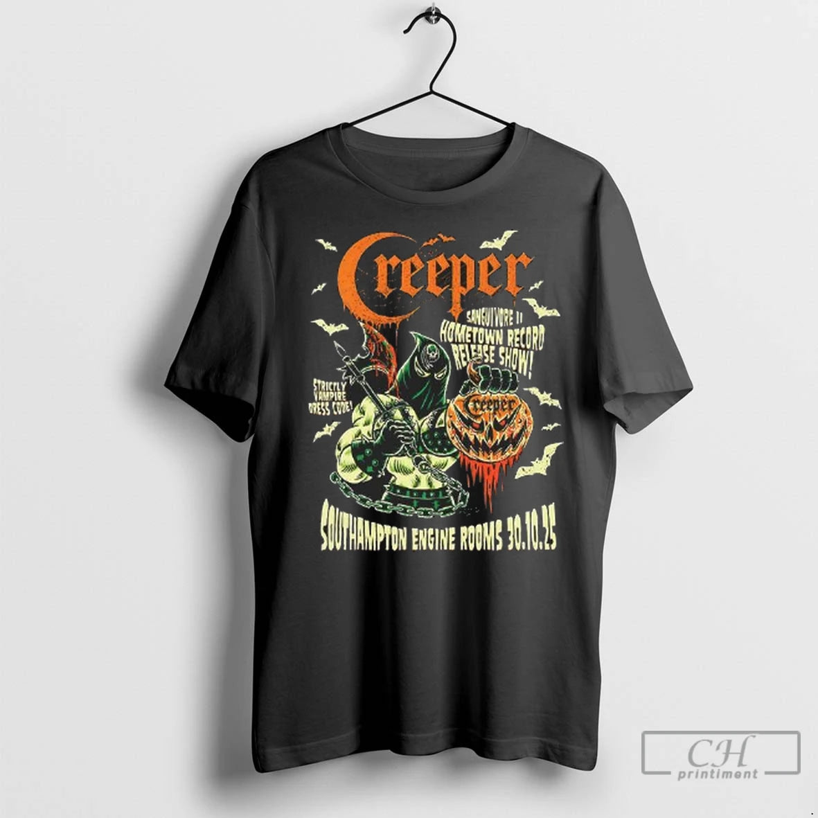 Premium Creeper Sanguivore Hometown Record Release Show Southampton Engine Rooms 2025 Halloween