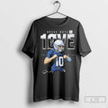 Premium Drake Maye 10 Love New England Supercam Celly Signature