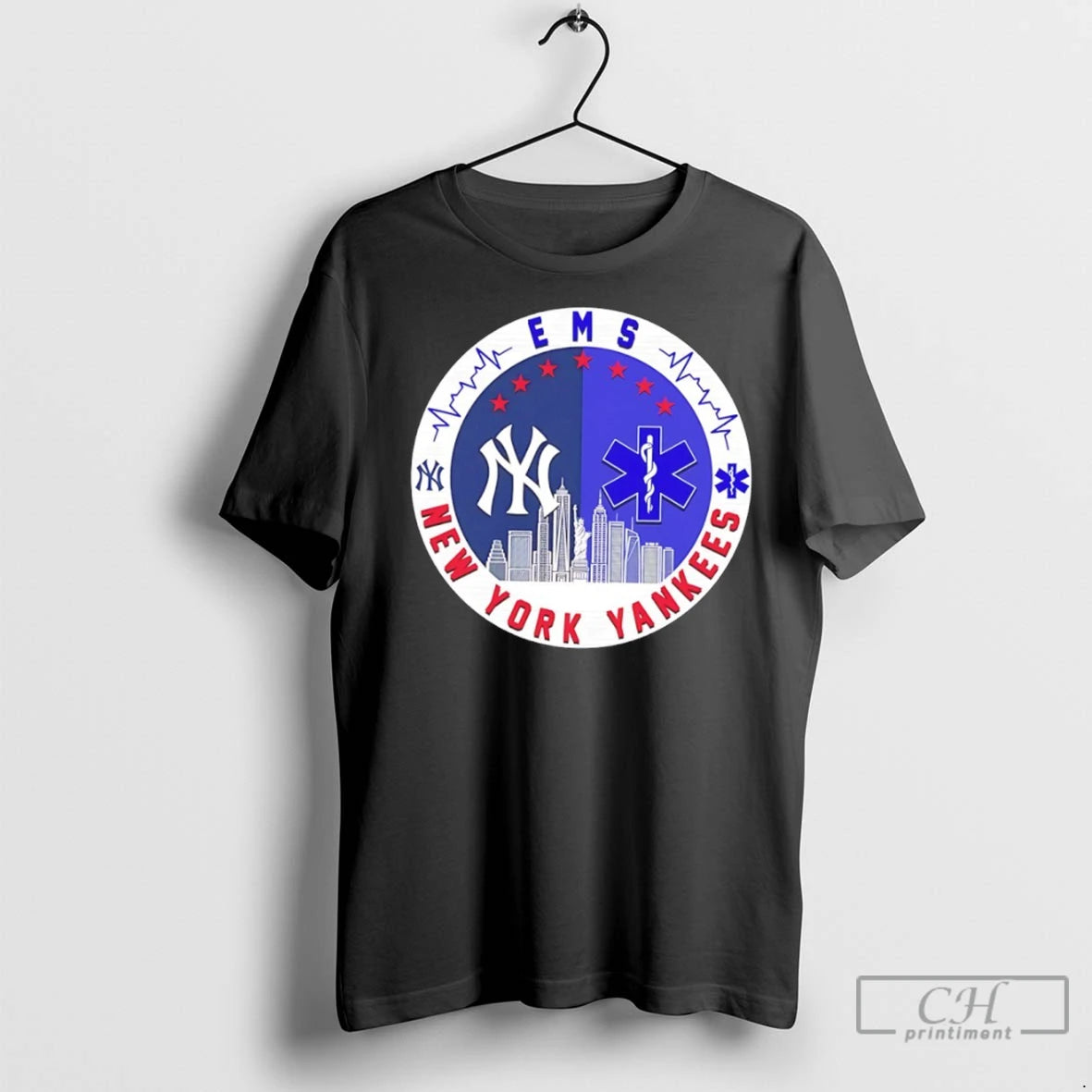 Premium Ems New York Yankees City Skyline