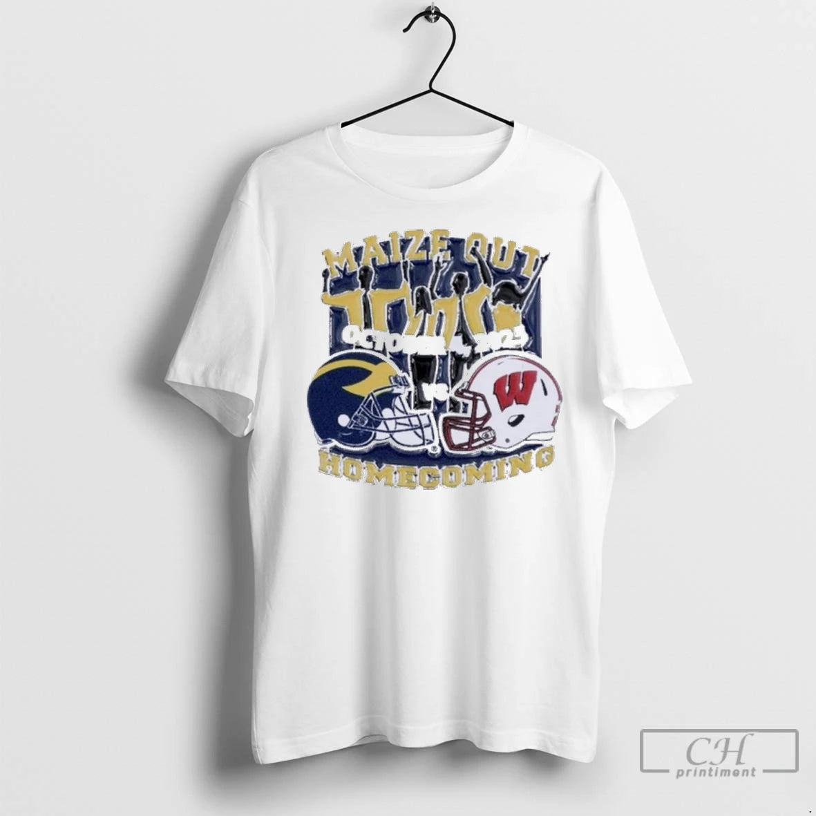 Premium Gameday Michigan Wolverines Vs Wisconsin Badgers Maize Out Homecoming