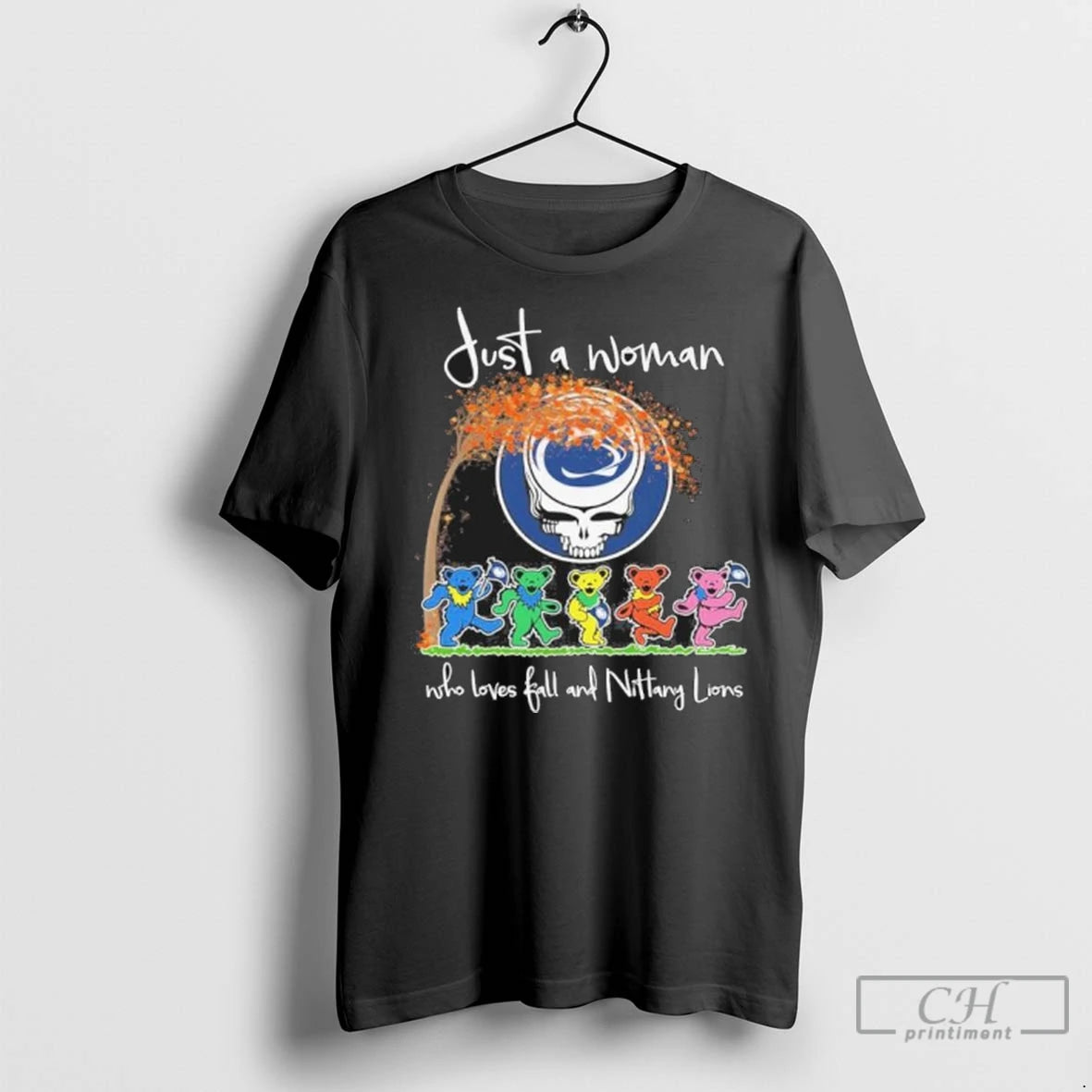 Premium Grateful Dead Bears Just A Woman Who Loves Fall And Penn State