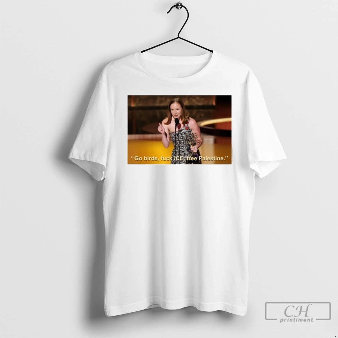 Premium Hannah Einbinder Go Birds Fuck Ice Free Palestine 2025