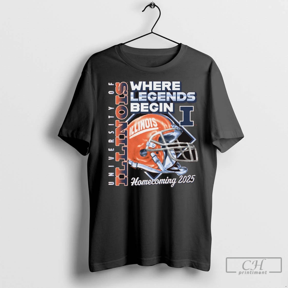 Premium Illinois Fighting Illini Homecoming 2025 Where Legends Begin Ncaa