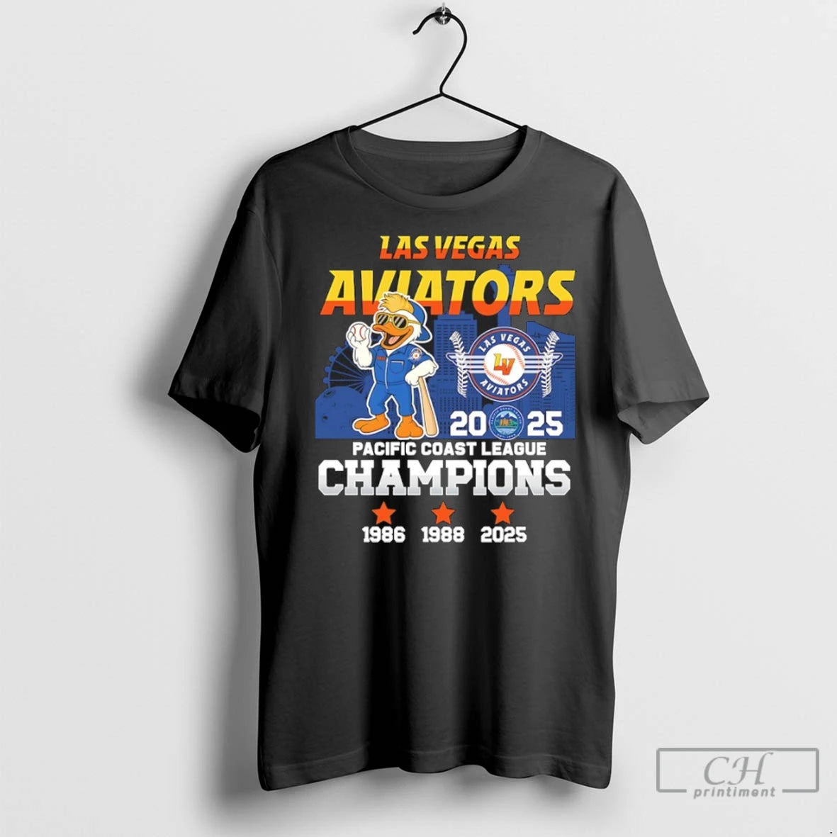 Premium Las Vegas Avitors 2025 Pacific Coast League 3x Champions Mascot