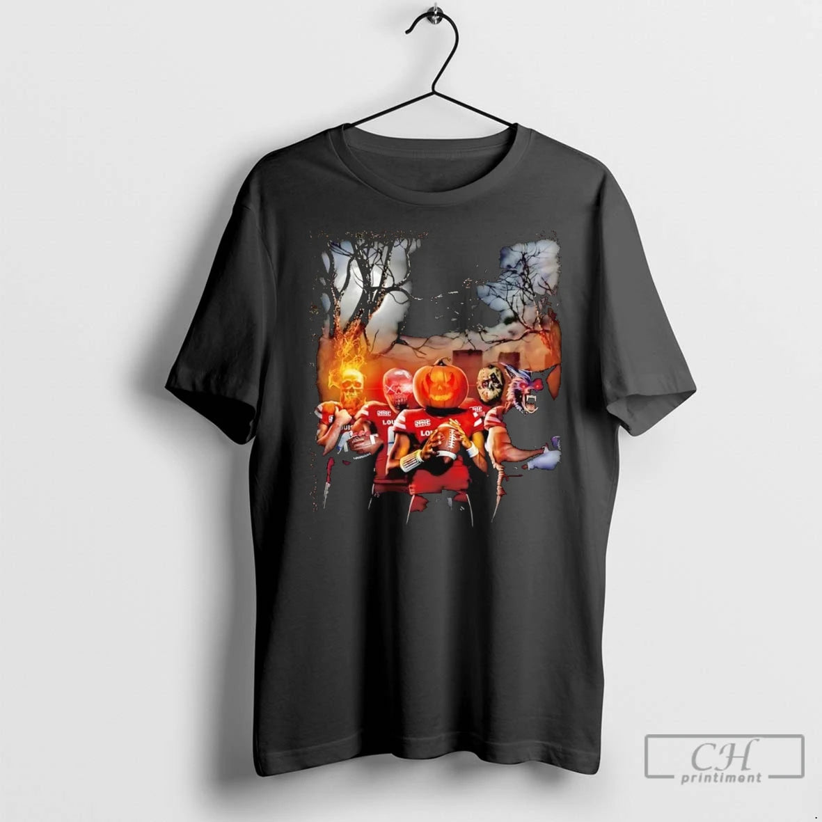 Premium Louisville Cardinals Horror Halloween Characters